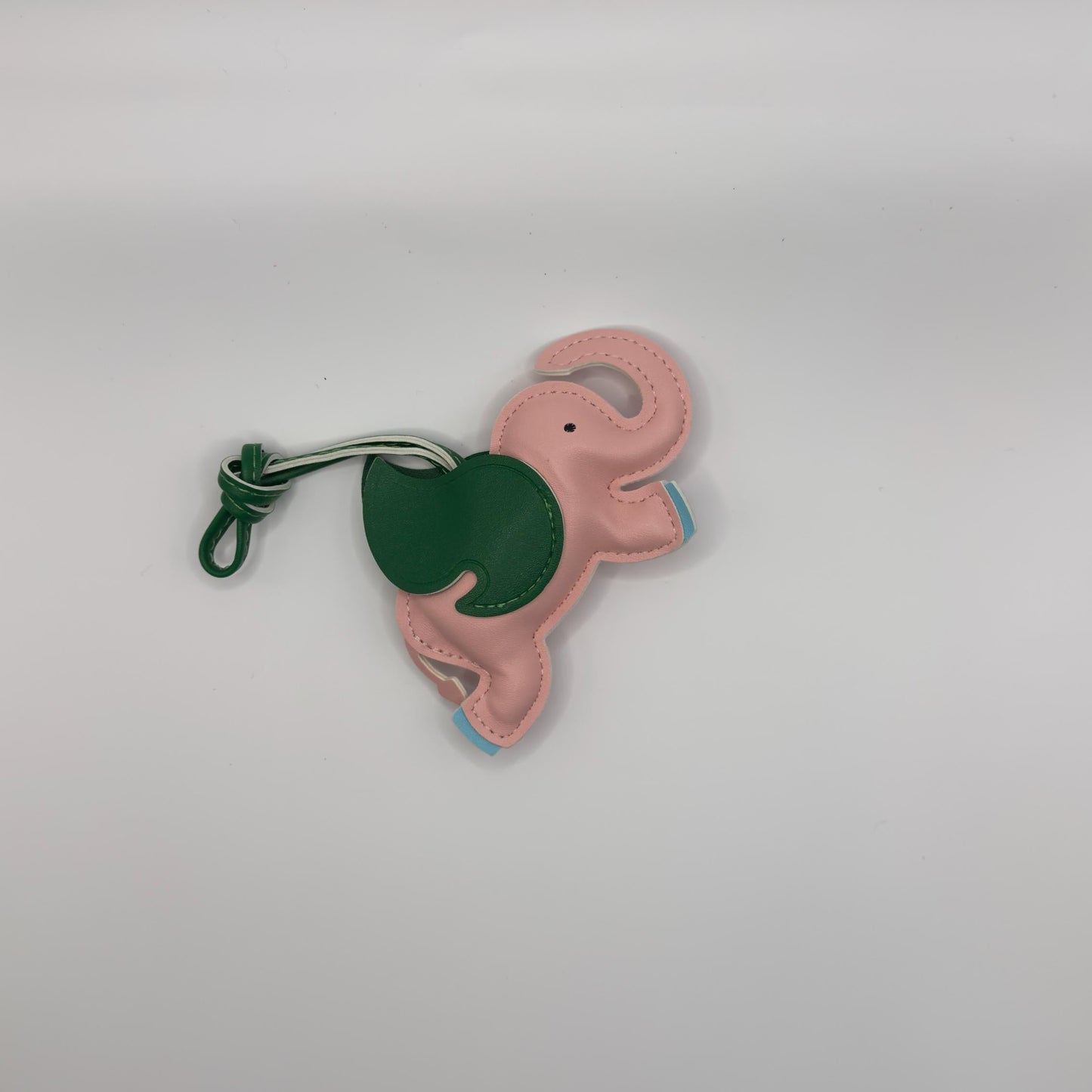 Flying Elephant Charm in Pink