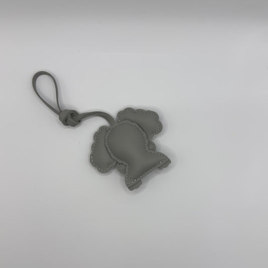 Poodle Charm in Grey