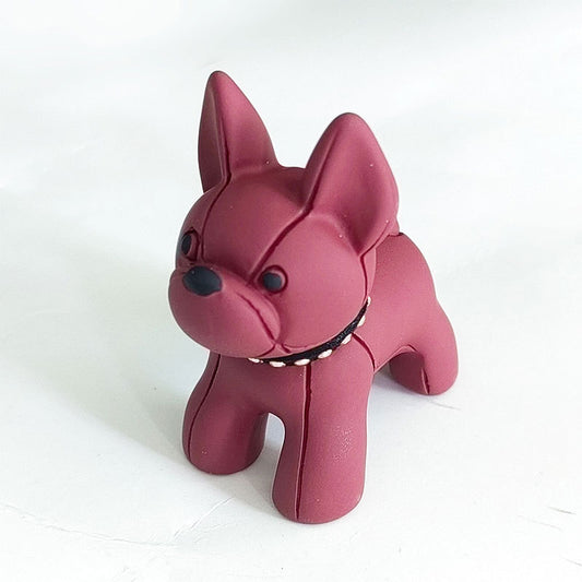 Dog Key Ring in Red