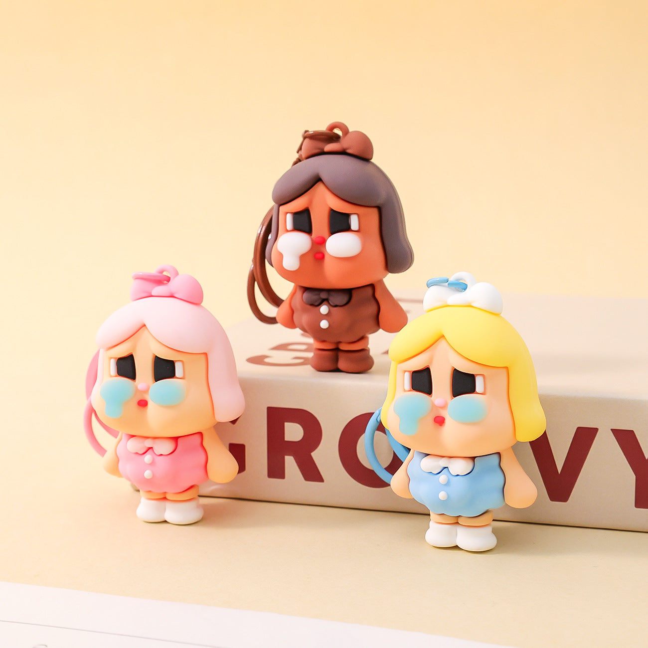 Brown Crybaby Keyring