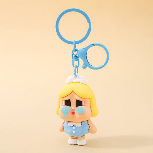 Blue Crybaby Keyring