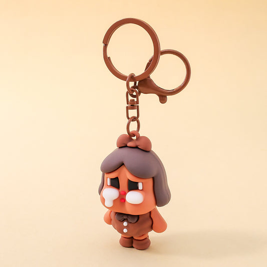 Brown Crybaby Keyring