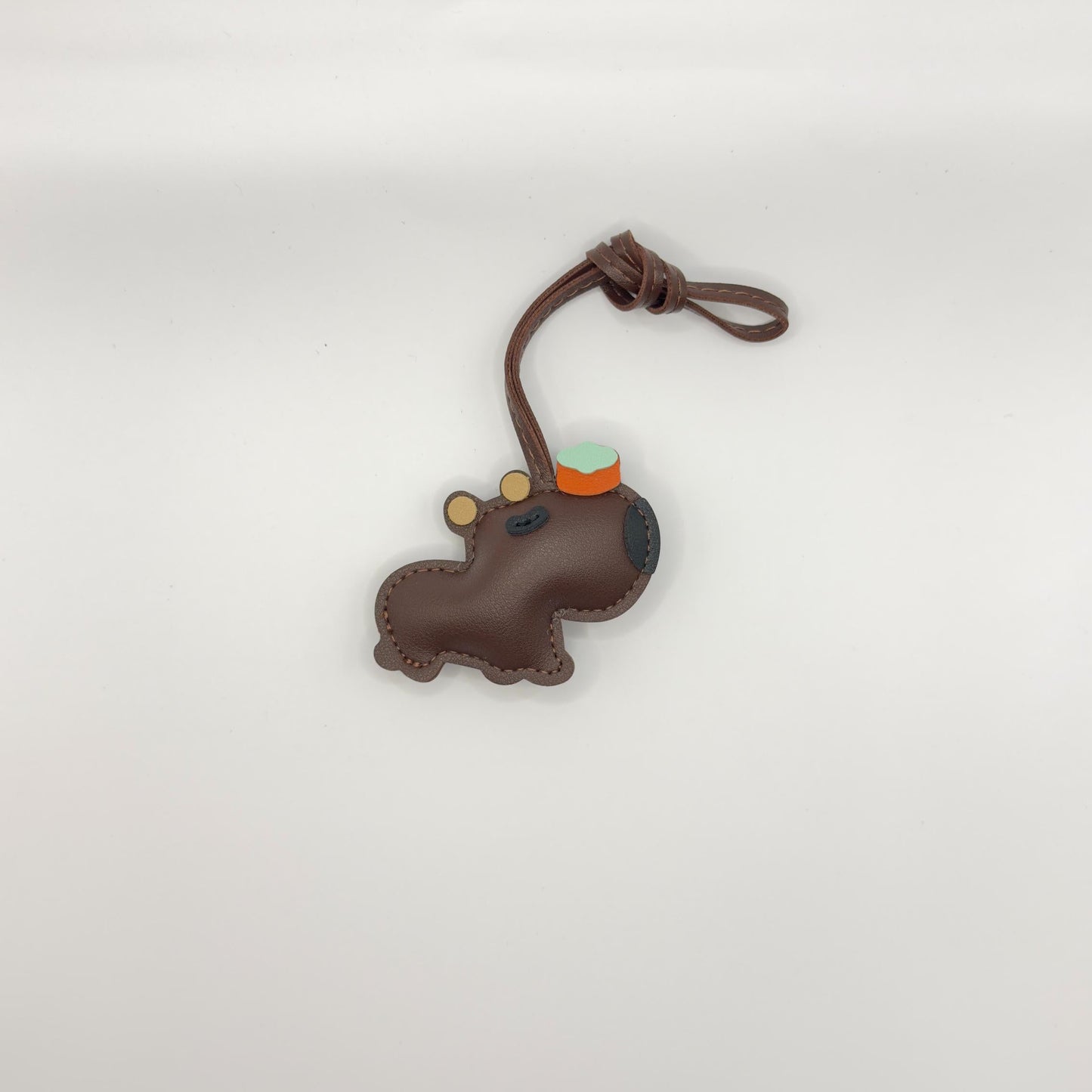 Capybara Charm in Brown