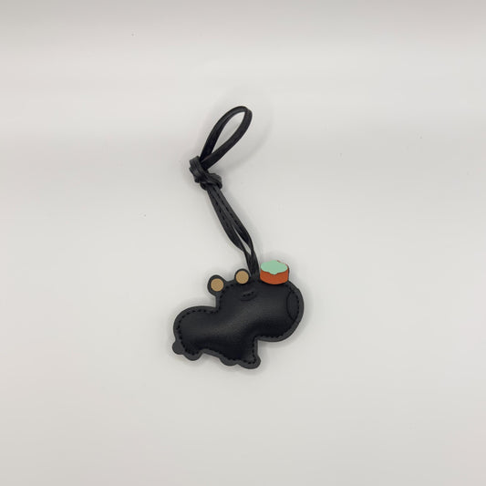 Capybara Charm in Black