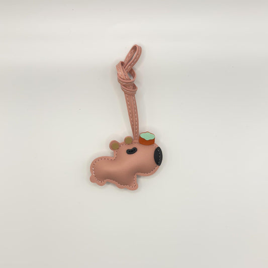 Capybara Charm in Pink