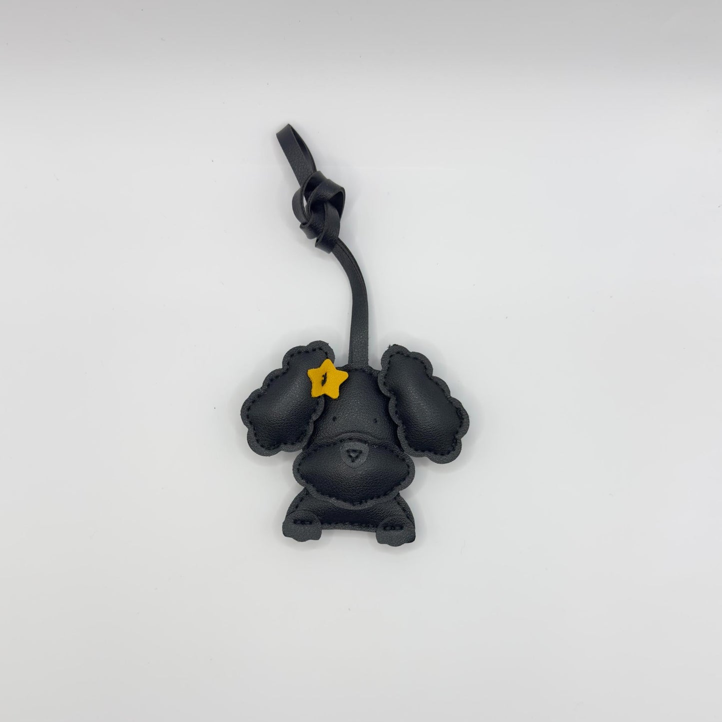 Poodle Charm in Black