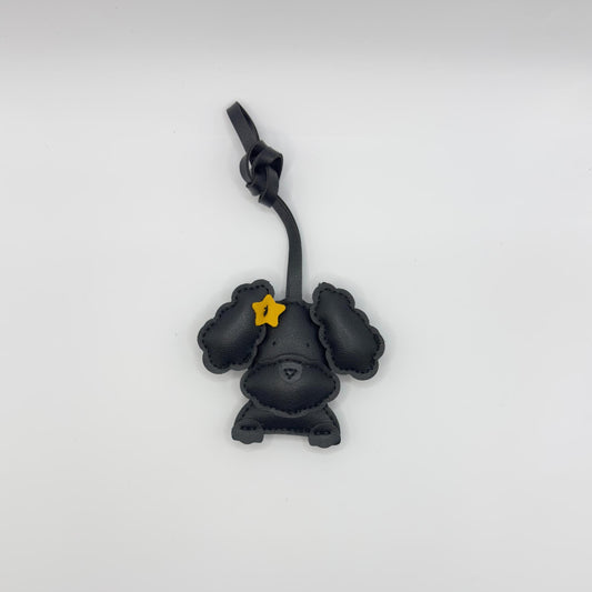 Poodle Charm in Black