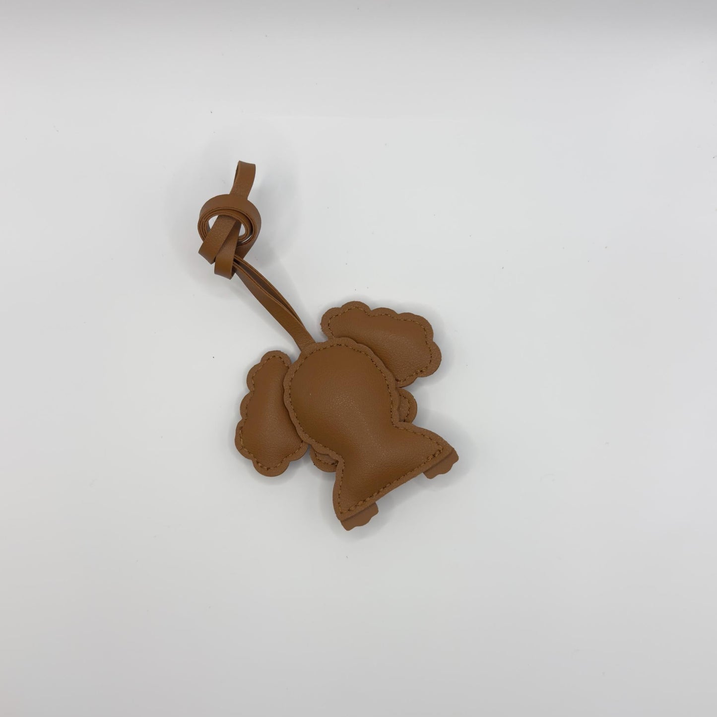 Poodle Charm in Tan