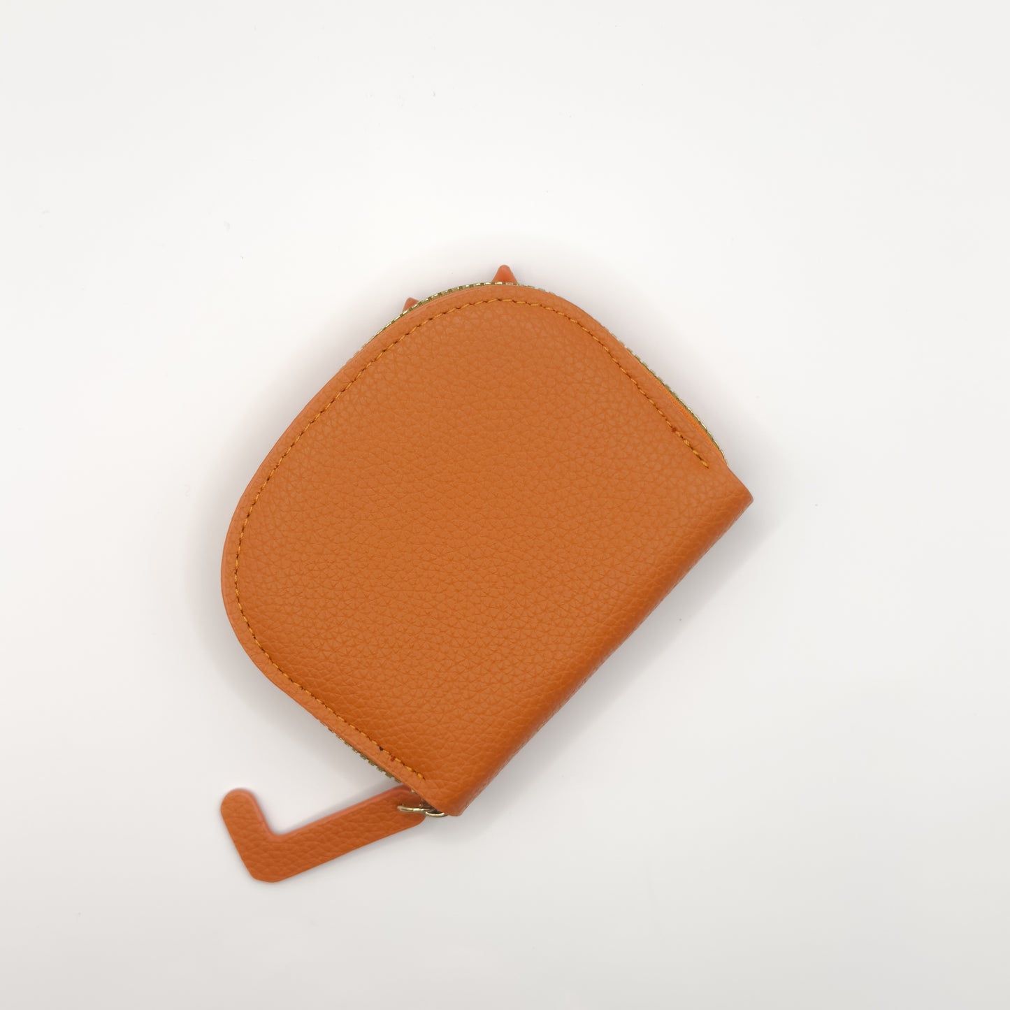 Cat Accordion Wallet in Orange