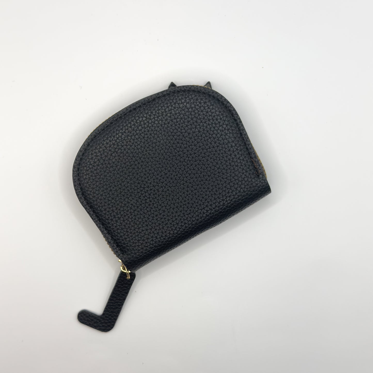 Cat Accordion Wallet in Black