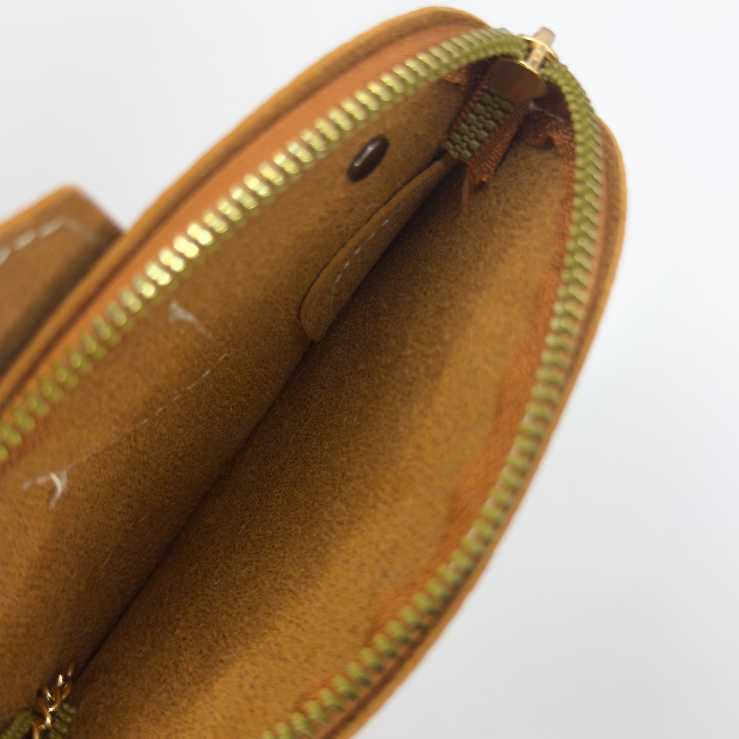 Elephant Zip Pouch in Brown