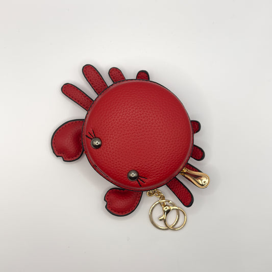 Crab Shapes Zip Purse
