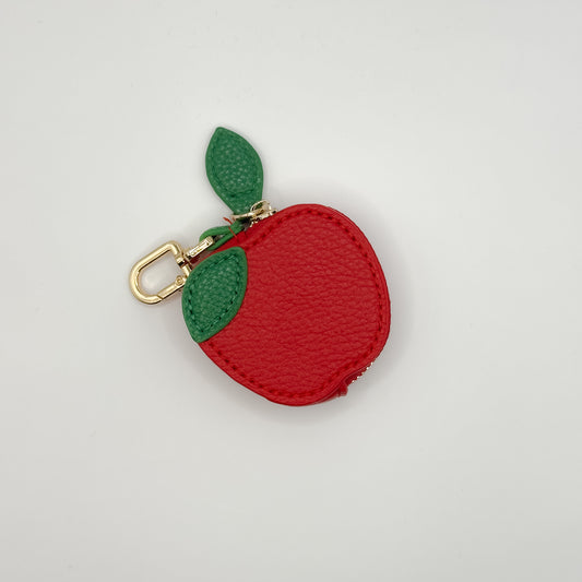 Apple Fruit Bag Charm Coin Purse
