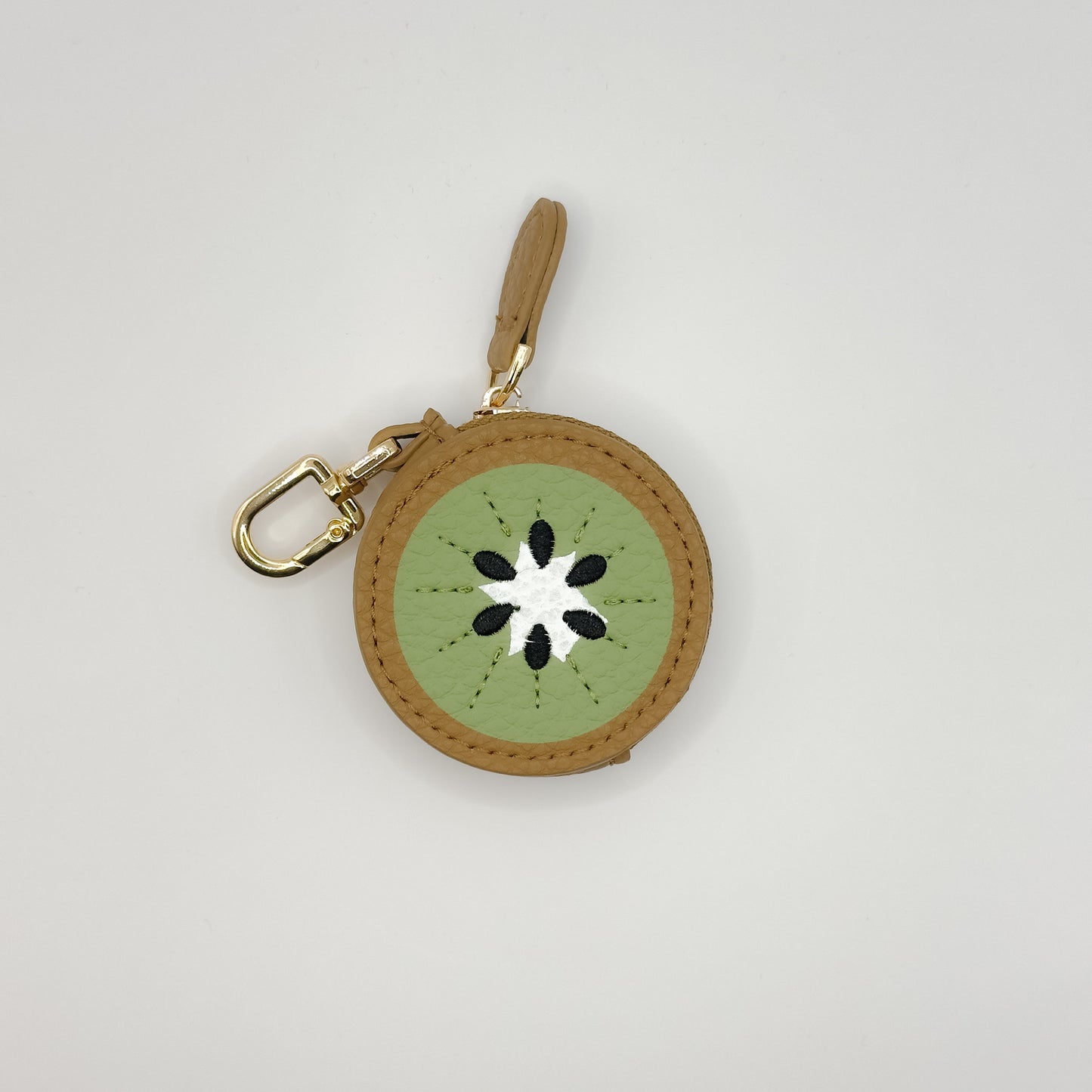 Kiwi Fruit Bag Charm Coin Purse