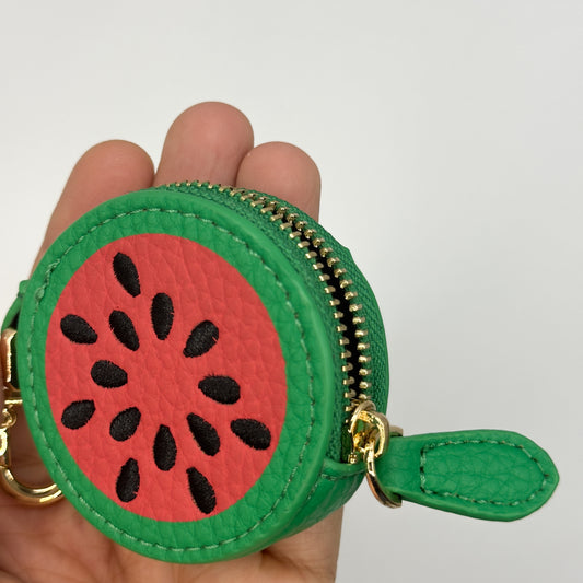 Watermelon Fruit Bag Charm Coin Purse