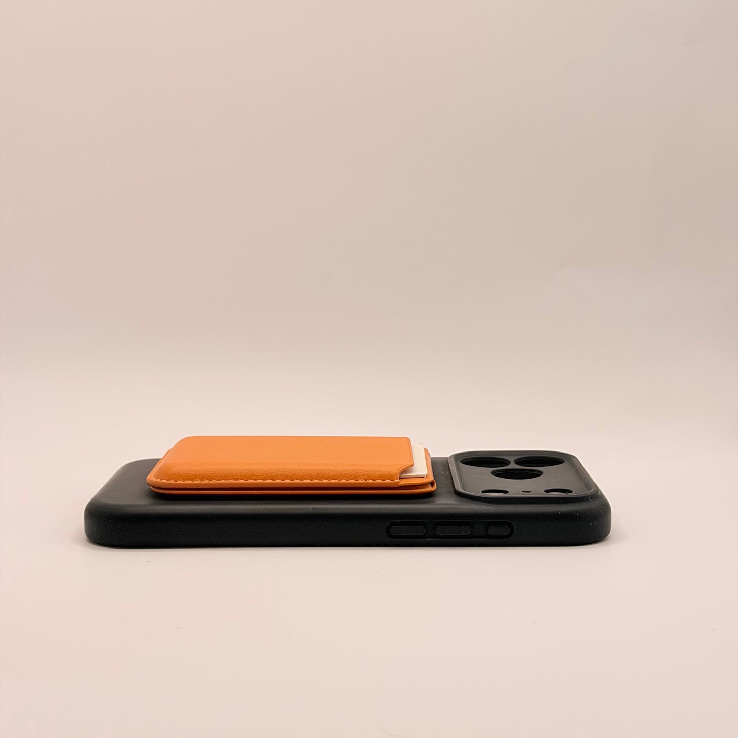 Lavendar MagSafe Card Holder & Phone Stand – Vegan Leather